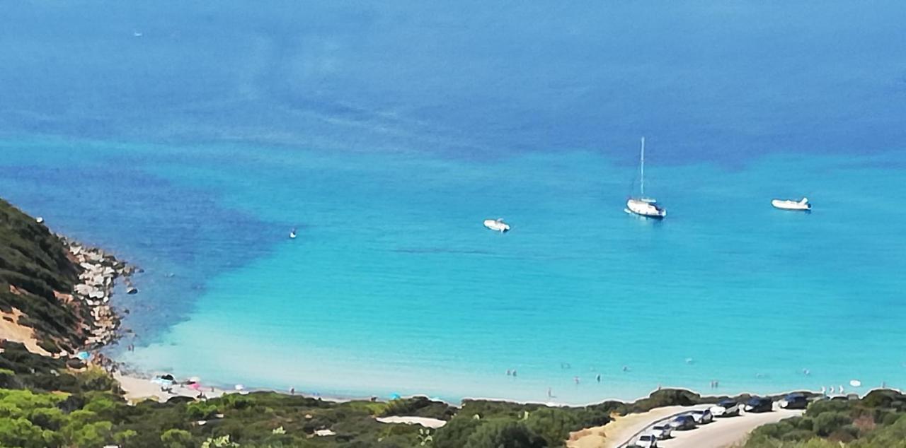 Il Moro Apartment Geremeas Bagian luar foto